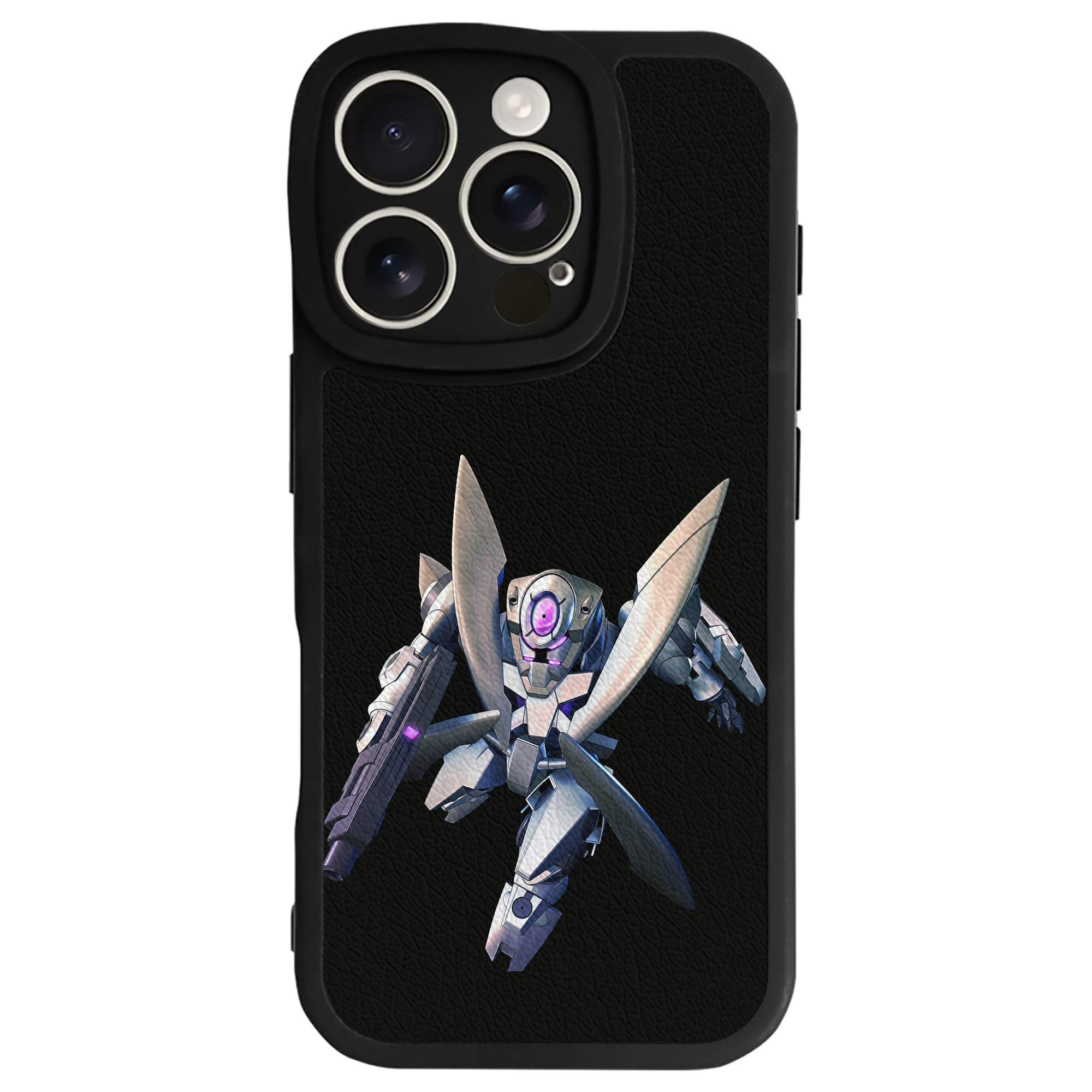 （画像用） 機動戦士ガンダム Mobile Suit Gundam 【iPhone 16シリーズ対応】シリコンスマホケース（レザー調） 材質：シリコン